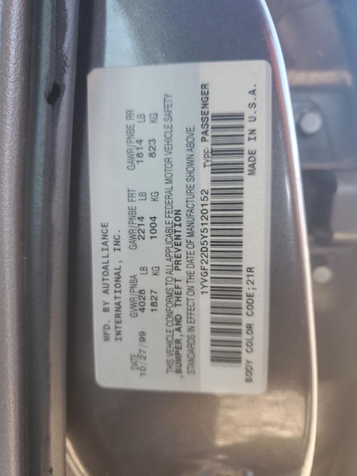 2000 Mazda 626 - Image 12