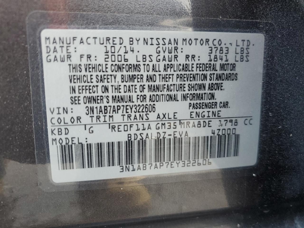 2014 Nissan Sentra - Image 13