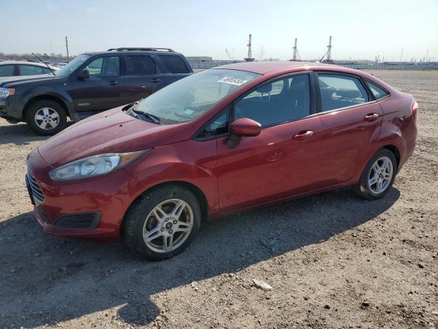 FORD FIESTA 2017 Red