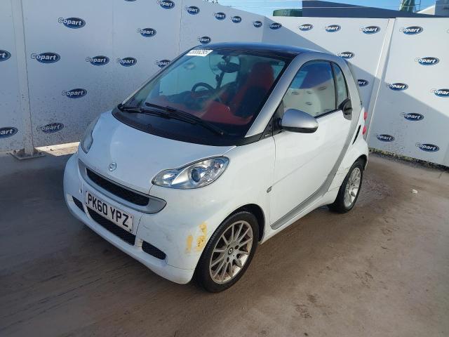 2010 SMART FORTWO PAS for sale at Copart BRISTOL