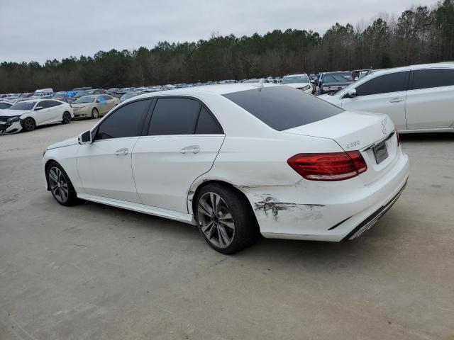 Sedans MERCEDES-BENZ E-CLASS 2014 Biały