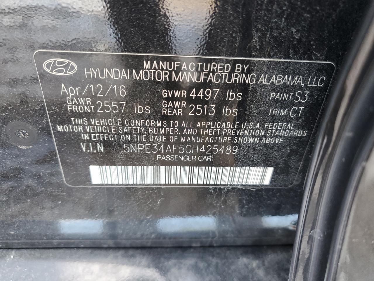 2016 Hyundai Sonata - Image 13
