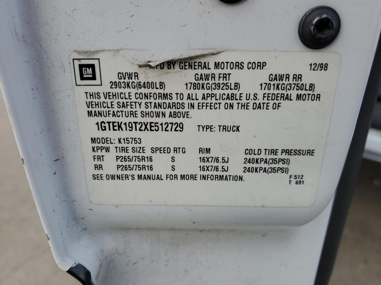 1999 GMC Sierra - Image 14