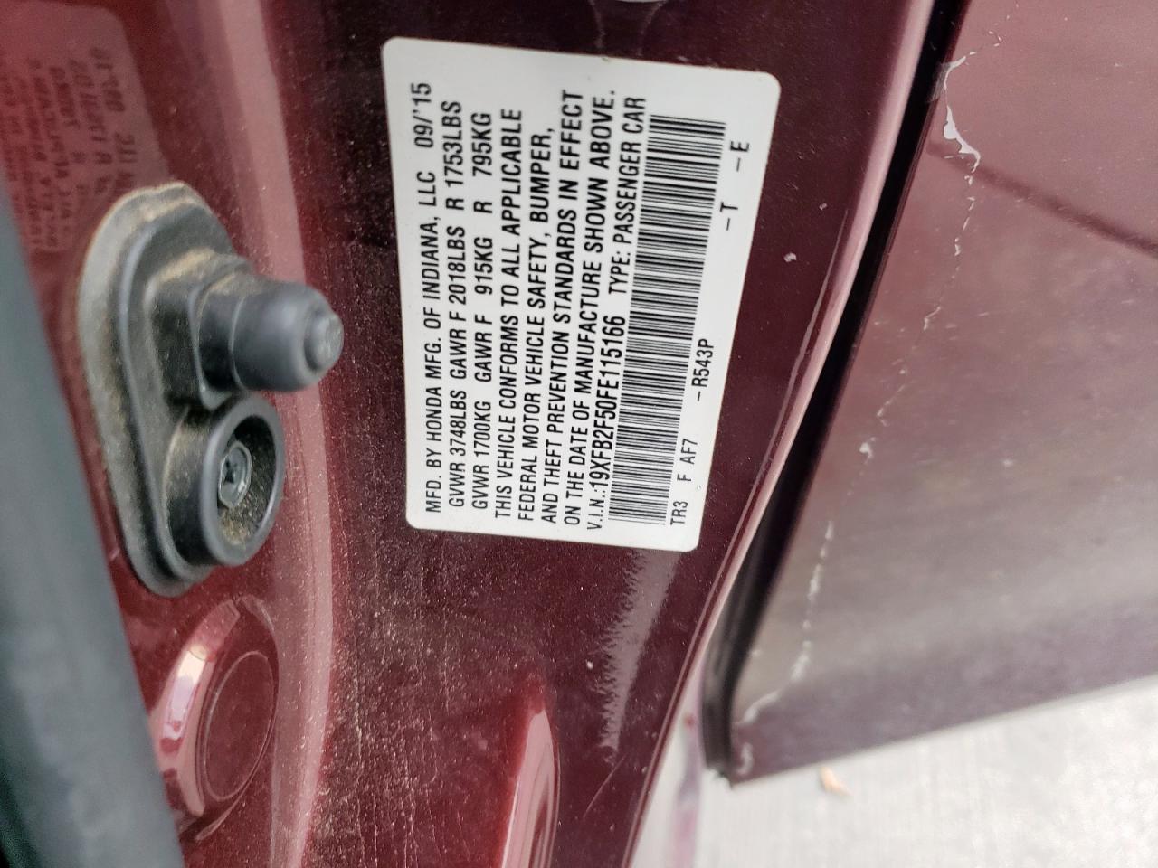 2015 Honda Civic - Image 13
