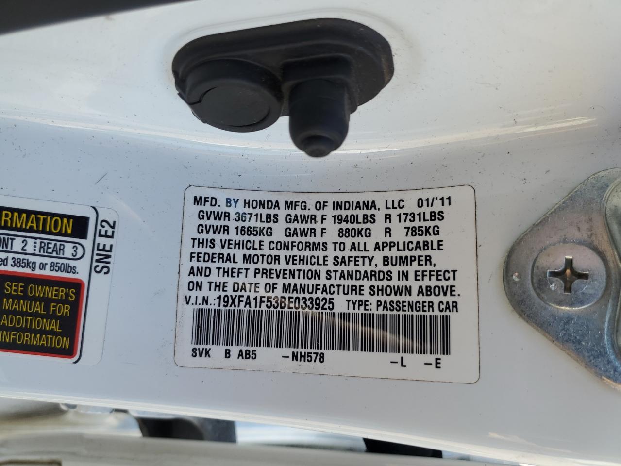 2011 Honda Civic - Image 12