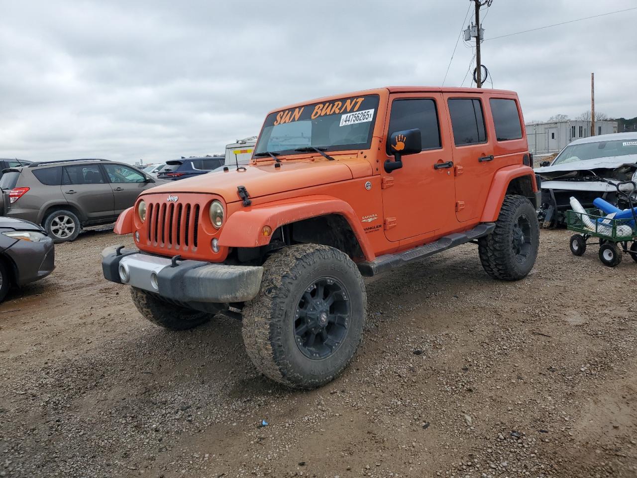 2015 Jeep Wrangler Unlimited Sahara за продажба в Theodore, AL - Side