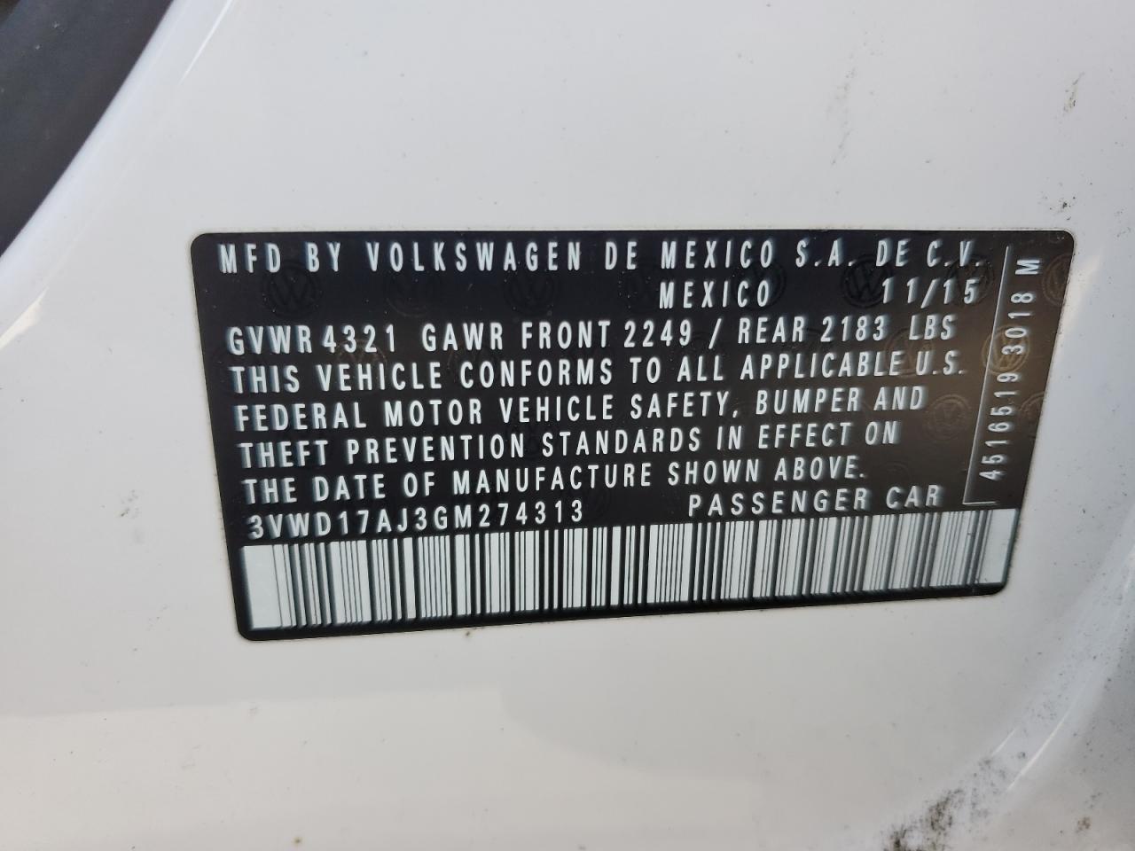 2016 Volkswagen Jetta - Image 12