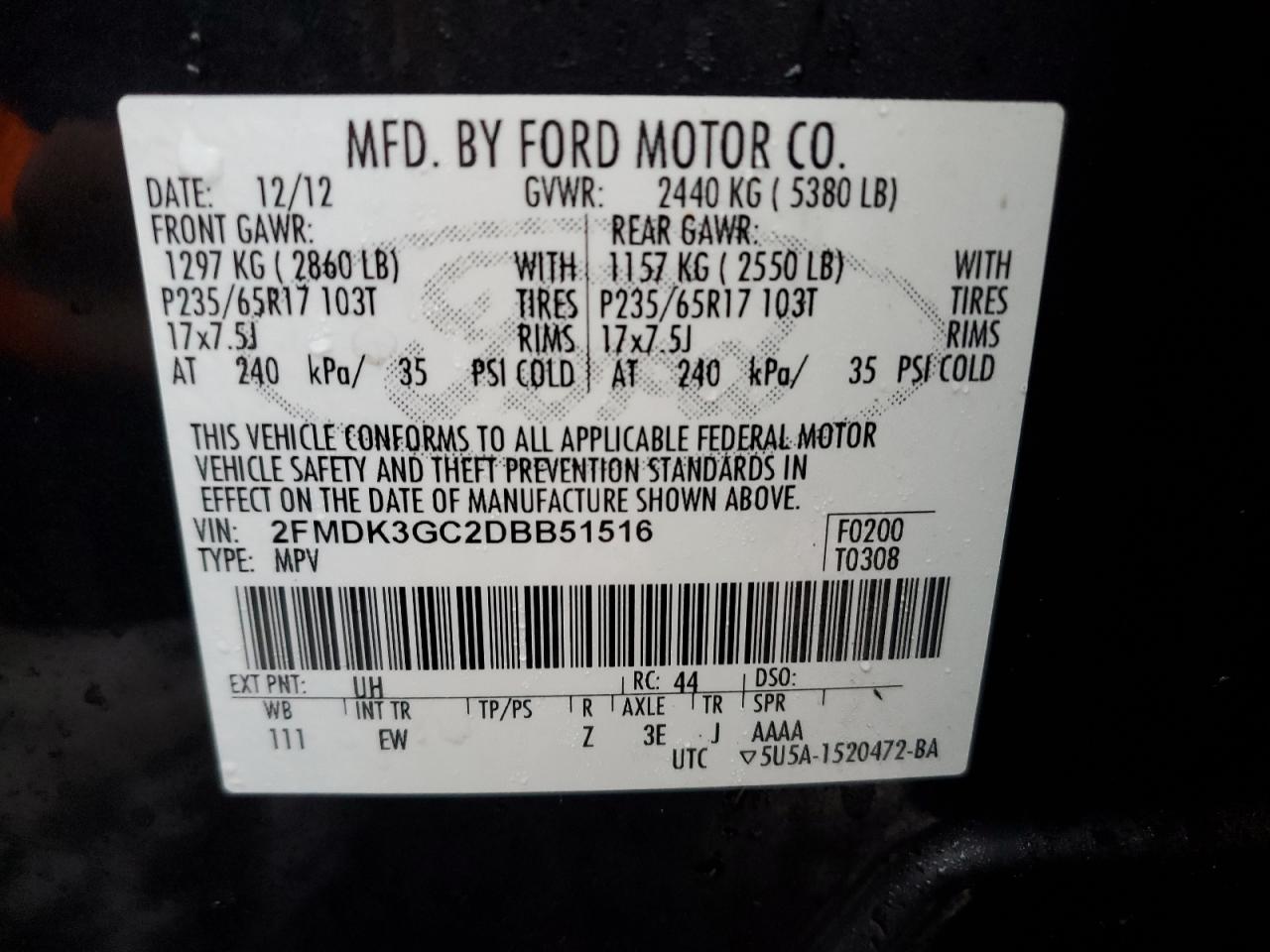 2013 Ford Edge - Image 12