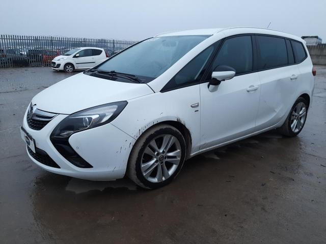 2016 VAUXHALL ZAFIRA TOU for sale at Copart YORK