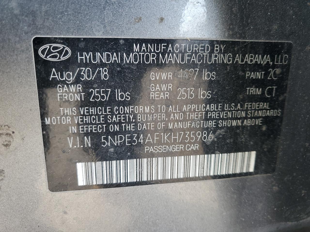 2019 Hyundai Sonata - Image 12