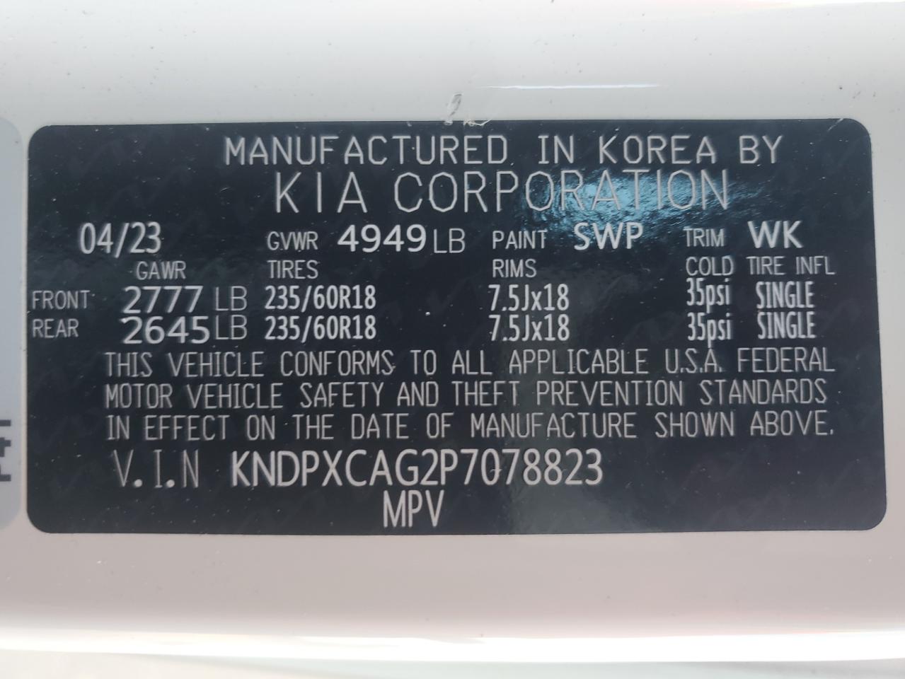 2023 Kia Sportage - Image 13