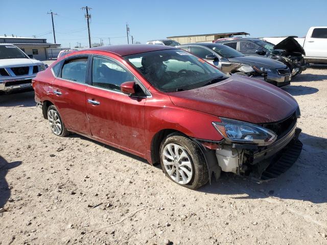  NISSAN SENTRA 2019 Красный