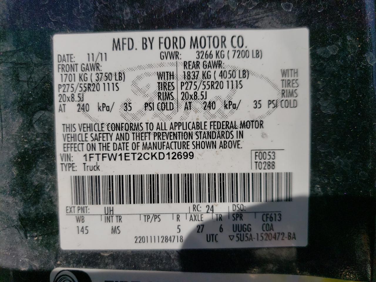 2012 Ford F-150 - Image 12