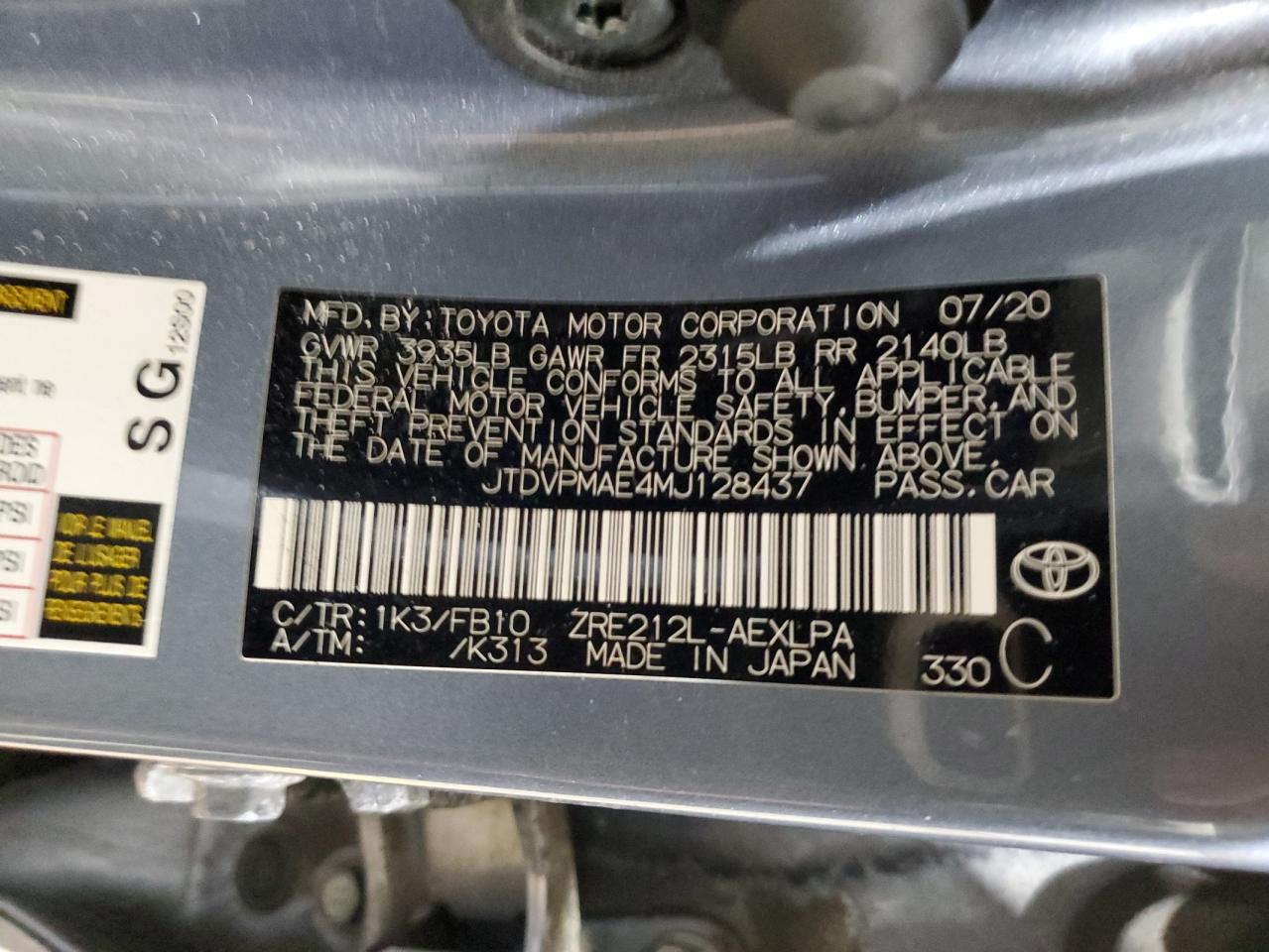2021 Toyota Corolla - Image 13