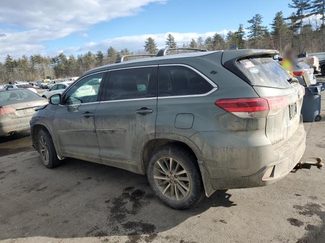  TOYOTA HIGHLANDER 2017 Green
