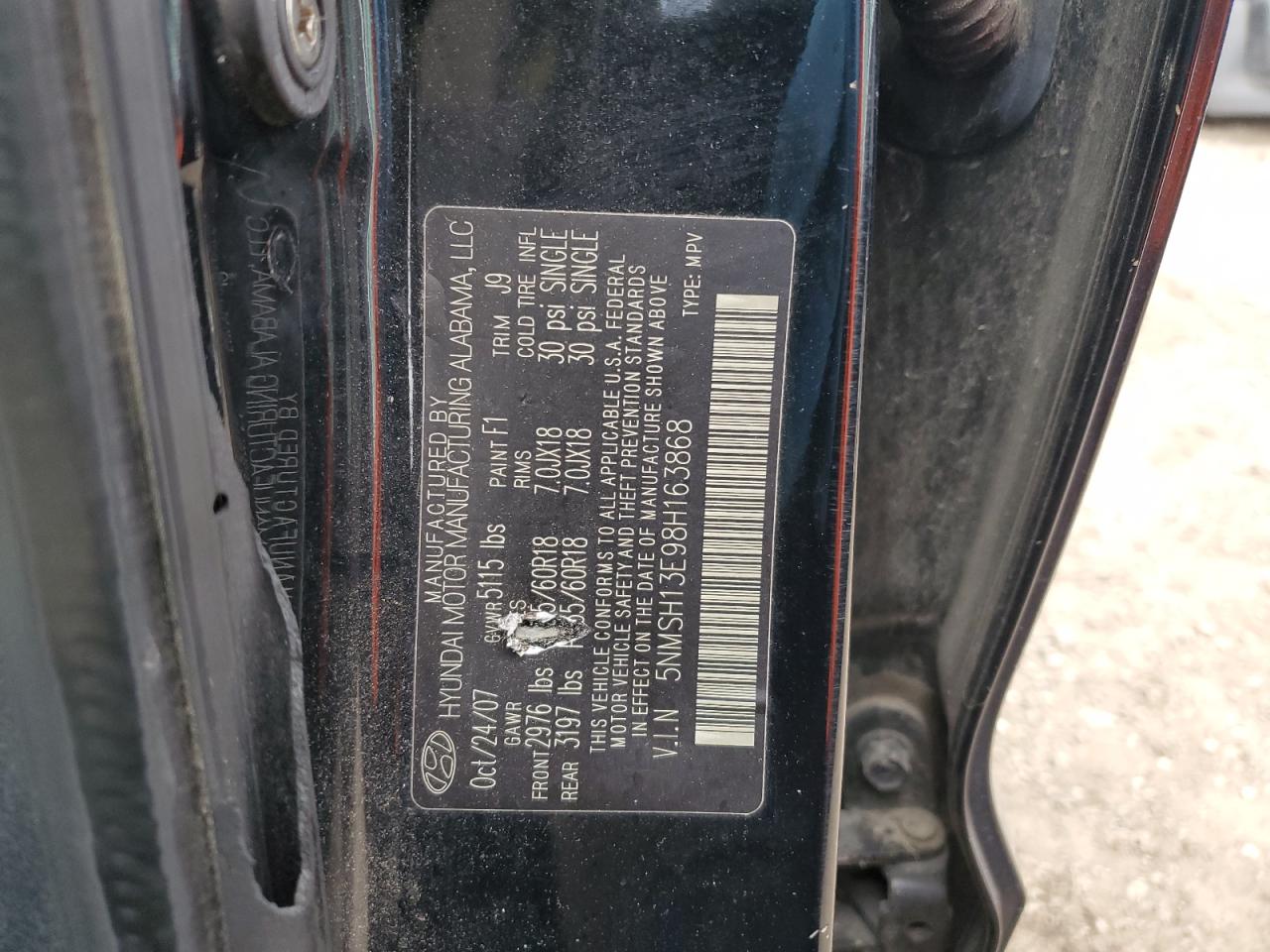 2008 Hyundai Santa Fe - Image 12