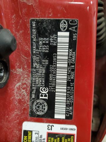 2013 TOYOTA COROLLA BASE