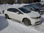 2014 HONDA CIVIC LX for sale at Copart ON - LONDON