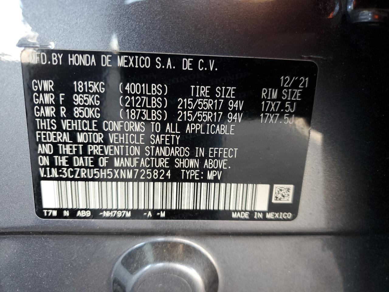 2022 Honda HR-V - Image 13