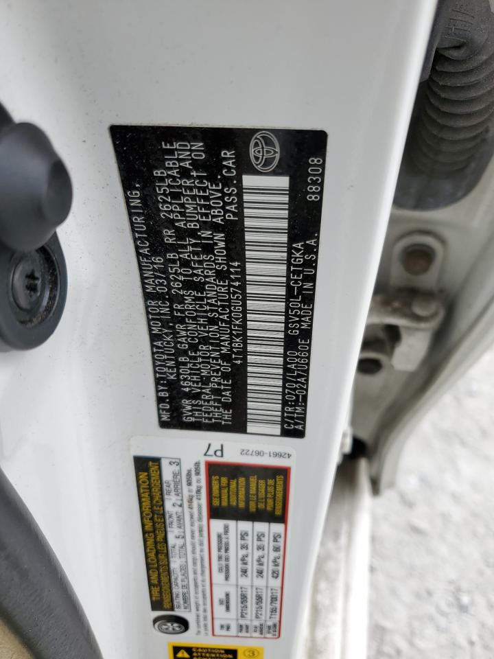 2016 Toyota Camry - Image 12