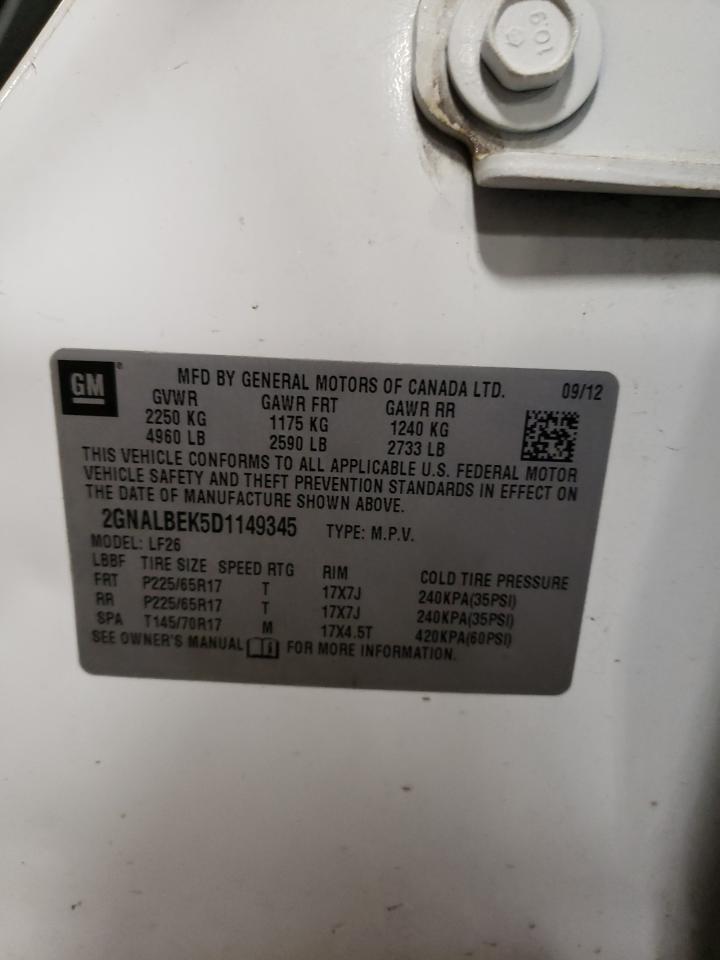 2013 Chevrolet Equinox - Image 13