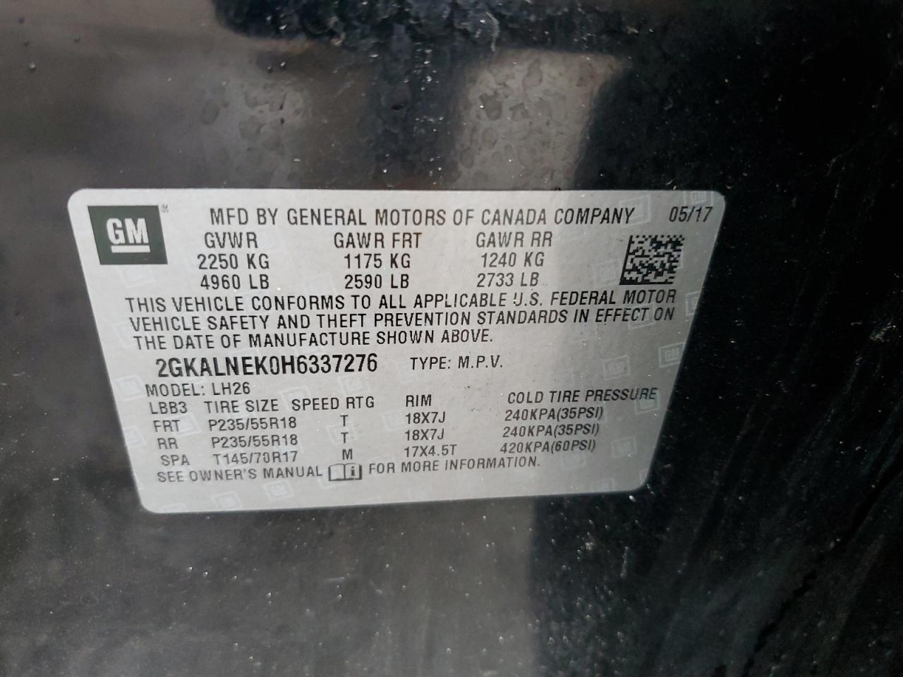 2017 GMC Terrain - Image 16