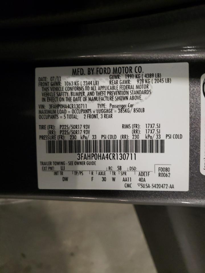 2012 Ford Fusion - Image 14