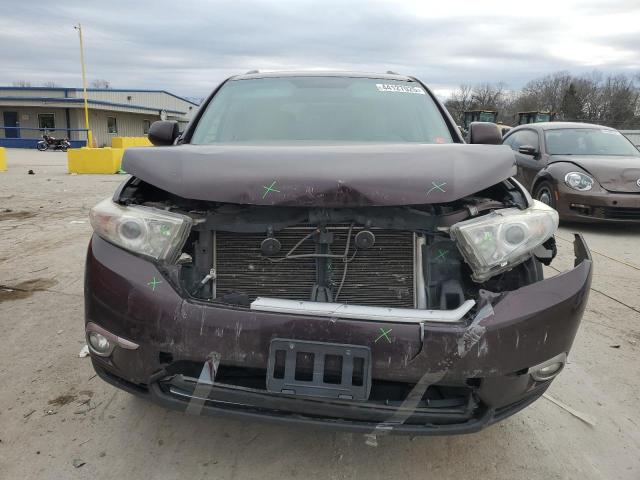  TOYOTA HIGHLANDER 2012 Burgundy