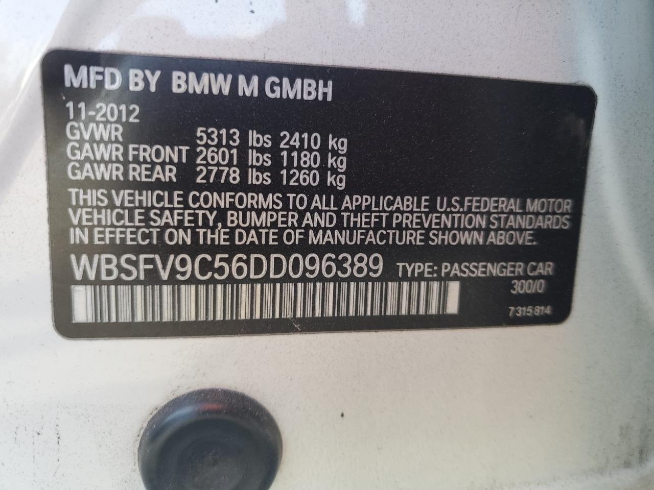 2013 BMW M5 - Image 12