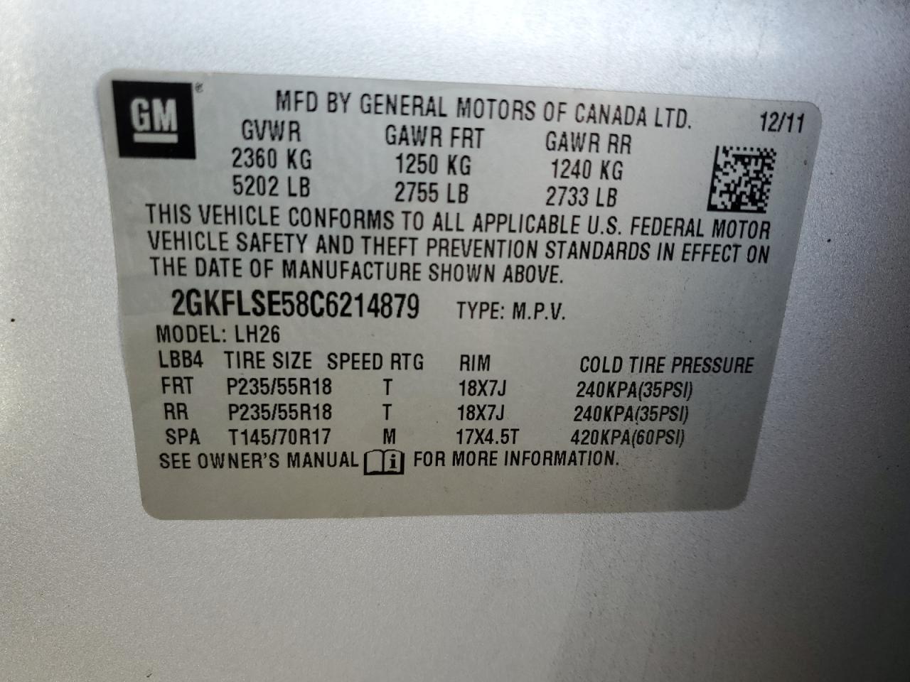 2012 GMC Terrain - Image 13