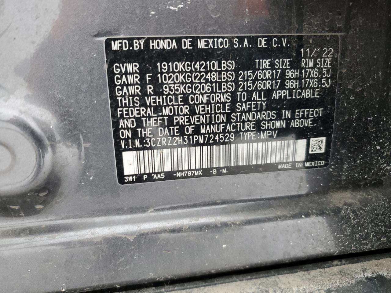 2023 Honda HR-V - Image 14