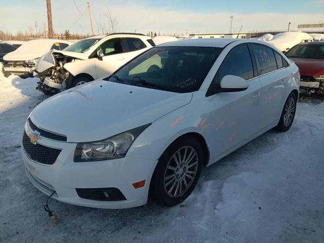 Седани CHEVROLET CRUZE 2012 Білий