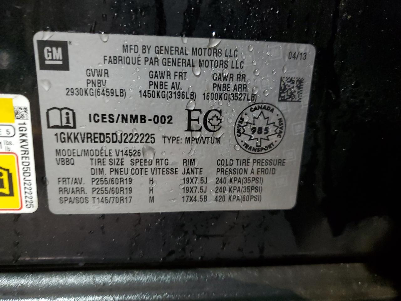2013 GMC Acadia - Image 14