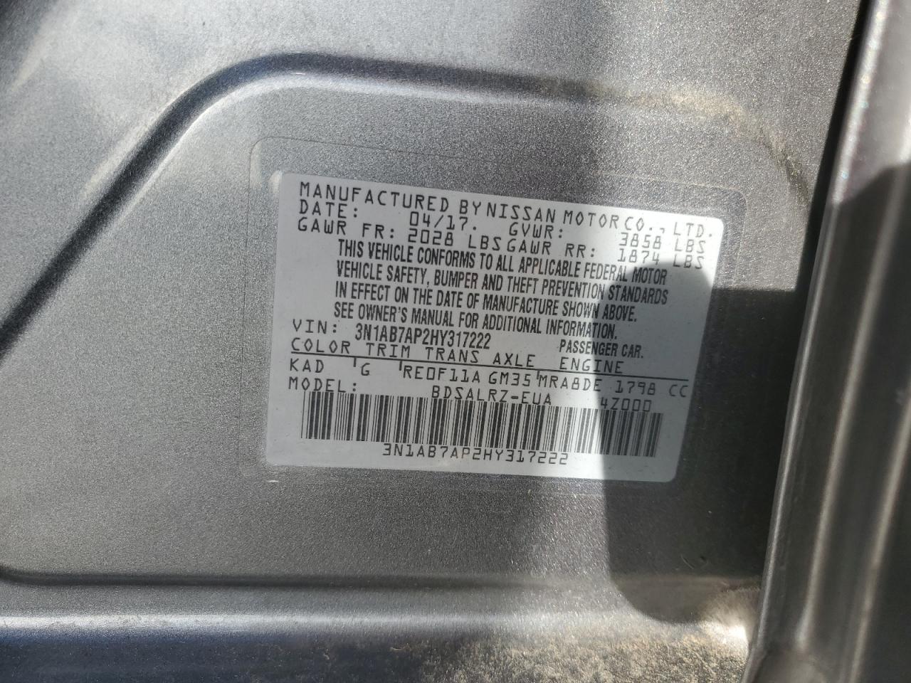 2017 Nissan Sentra - Image 12