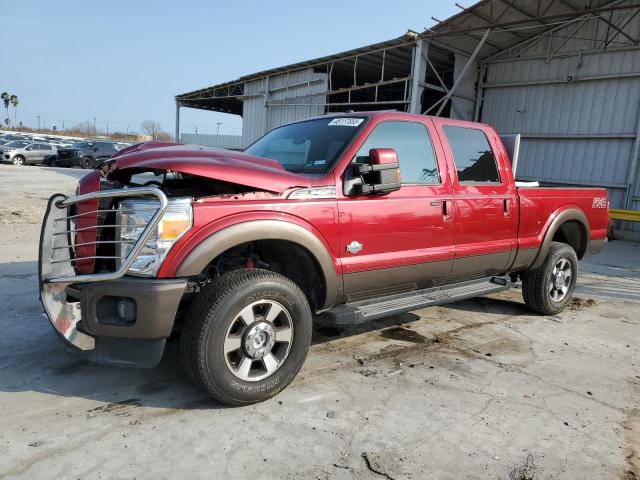 Пикапы FORD F250 2015 Красный