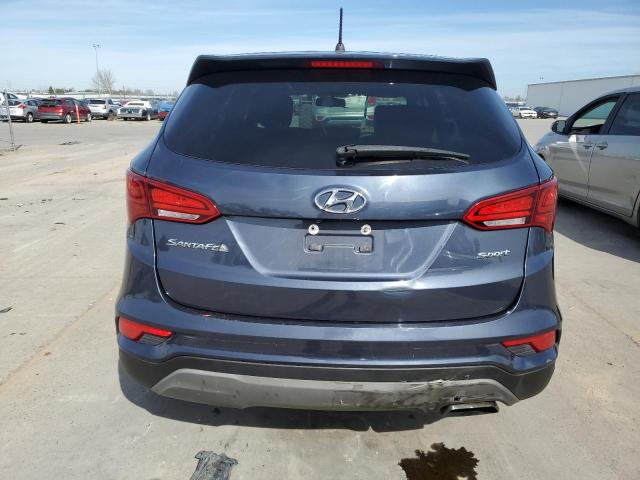  HYUNDAI SANTA FE 2018 Granatowy