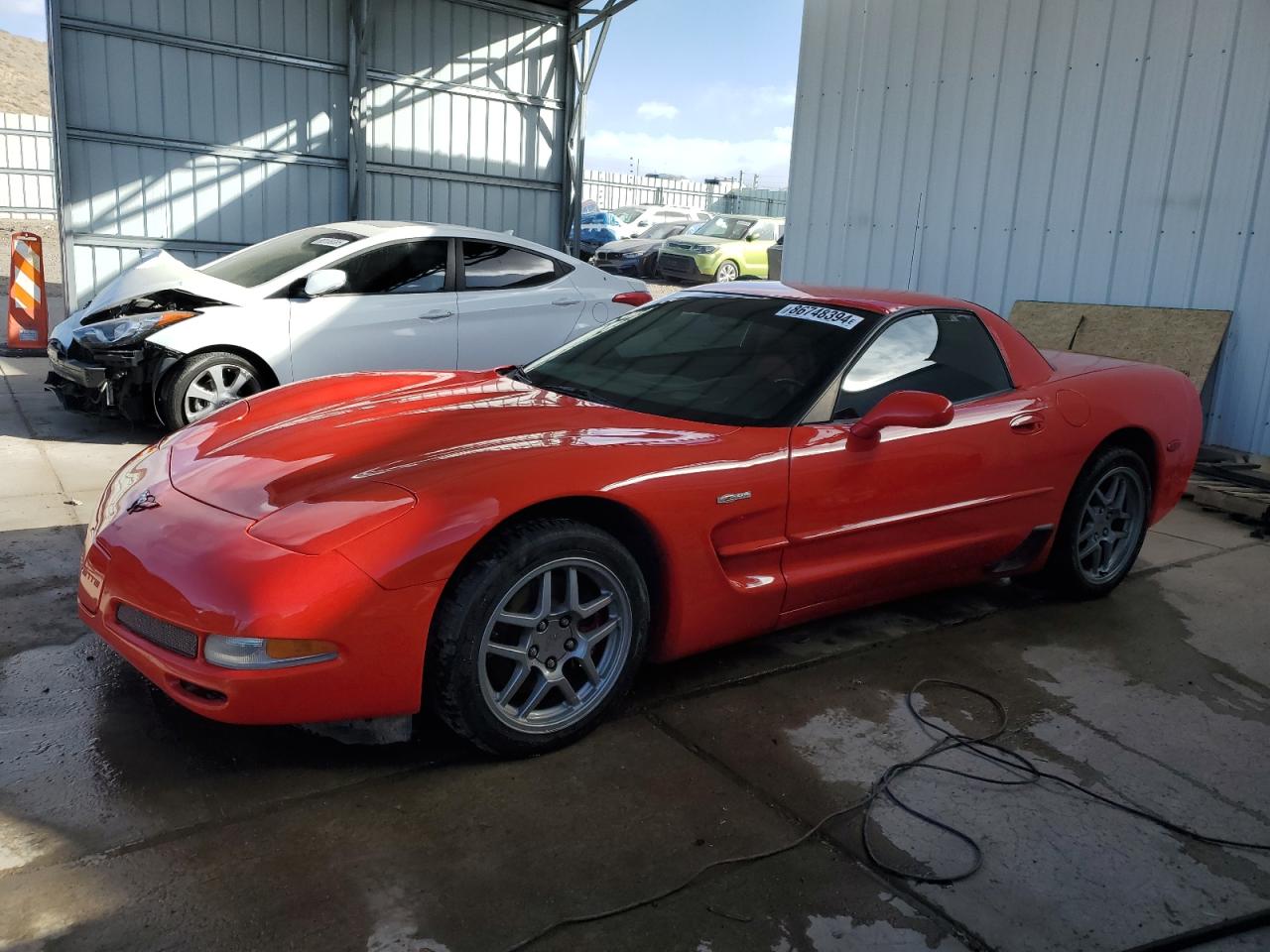 2004 Chevrolet Corvette Z06 na sprzedaż w Albuquerque, NM - Water/Flood