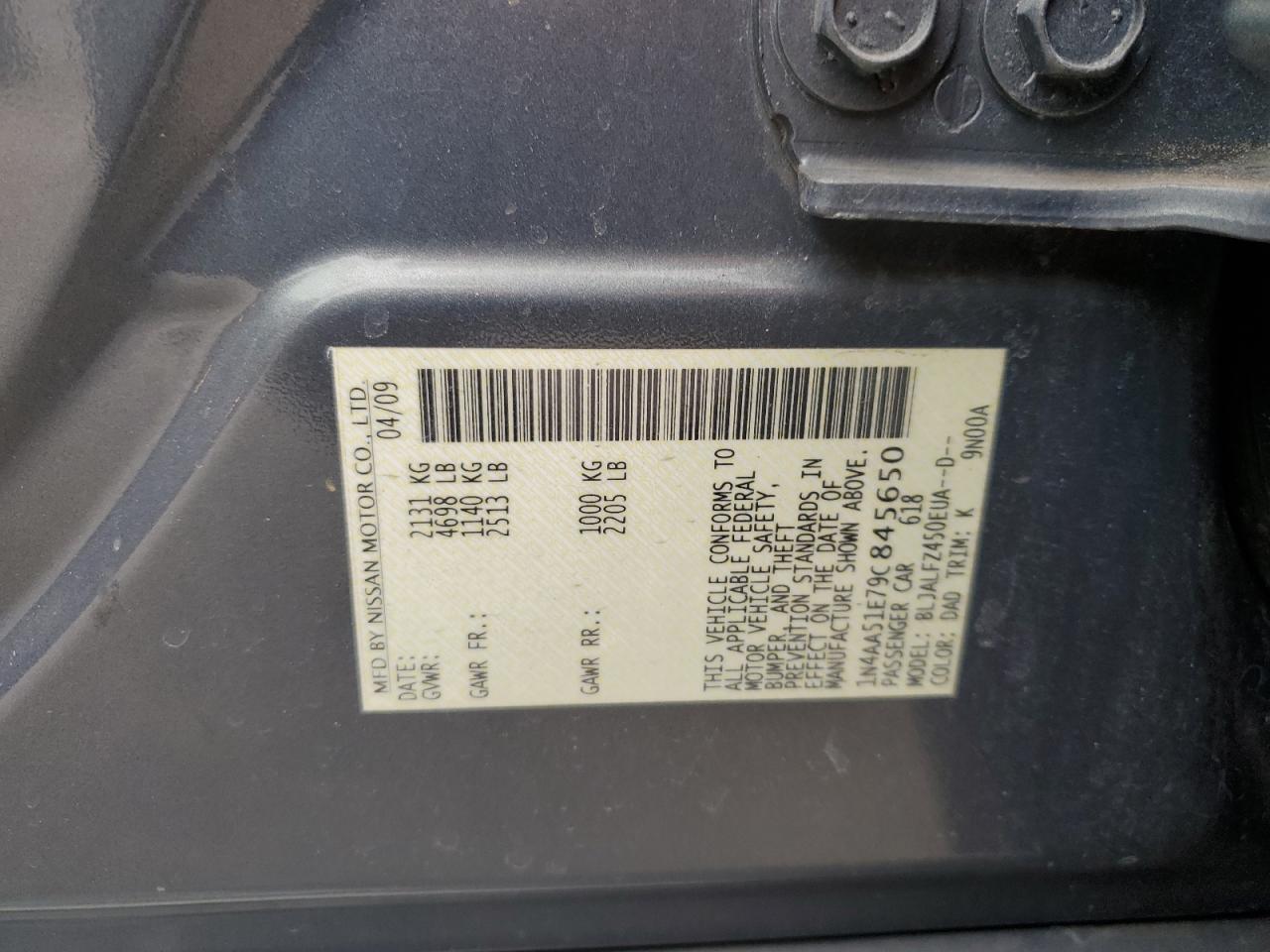 2009 Nissan Maxima - Image 12