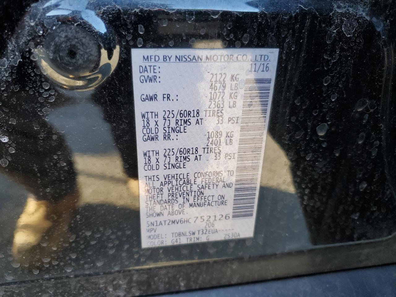 2017 Nissan Rogue - Image 13