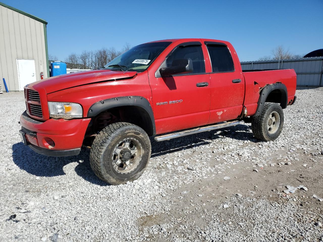 2003 Dodge Ram 2500 St zu verkaufen in Lawrenceburg, KY - Water/Flood