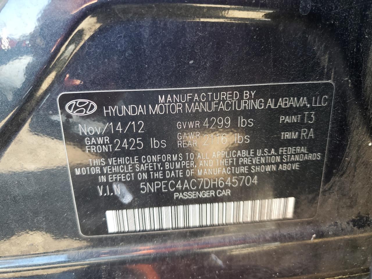 2013 Hyundai Sonata - Image 14