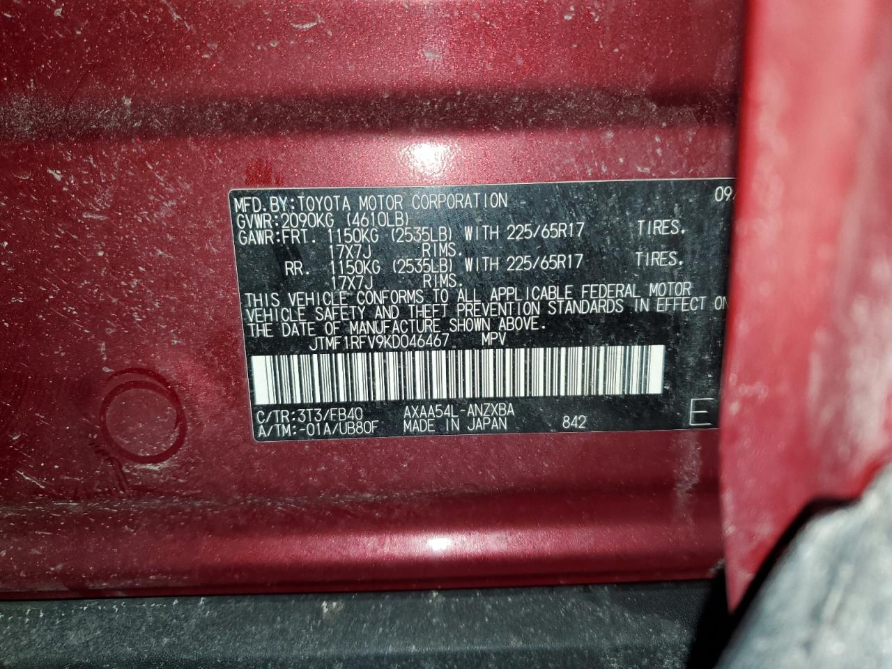 2019 Toyota RAV 4 - Image 12