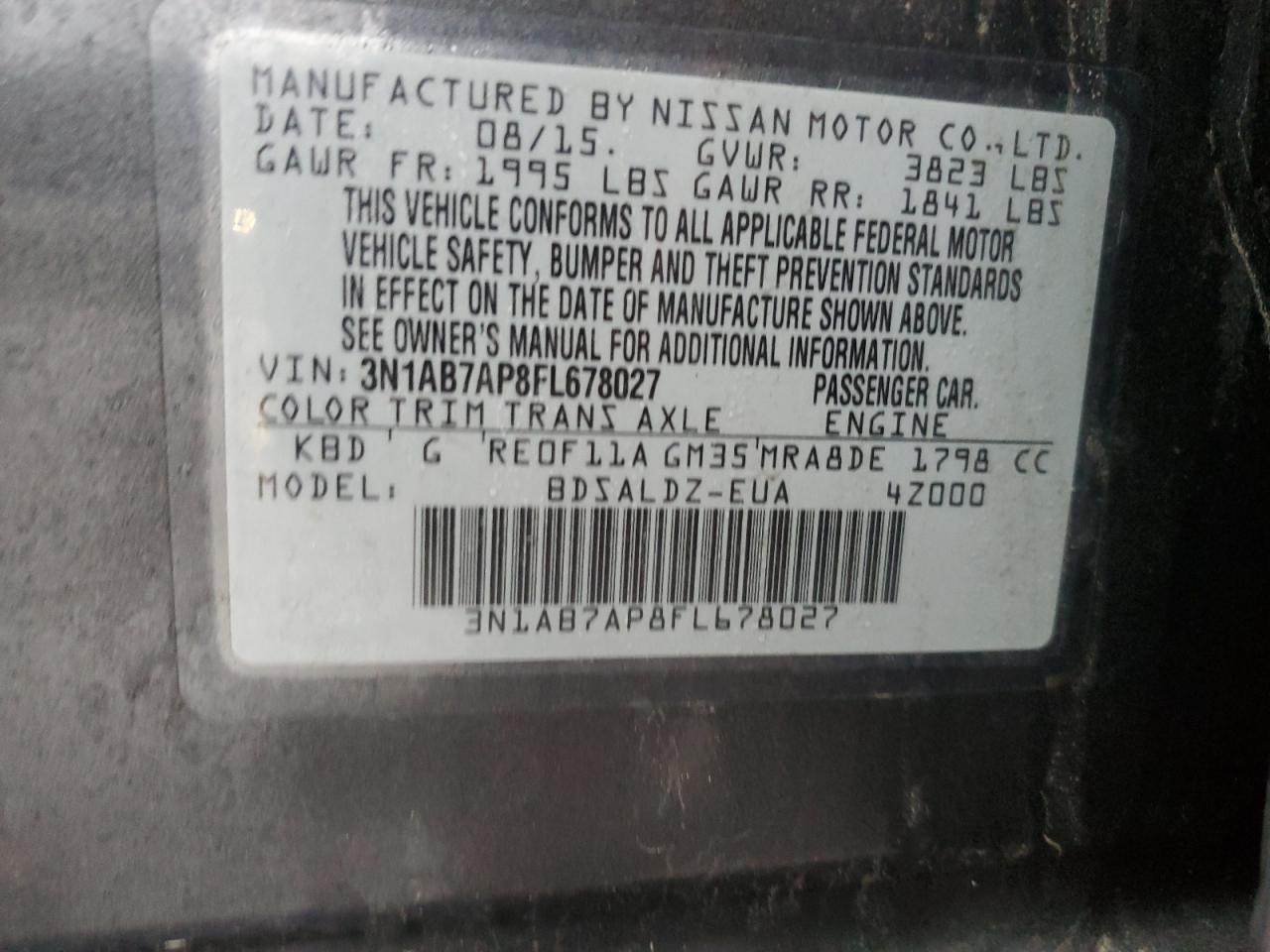 2015 Nissan Sentra - Image 12