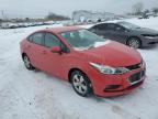 2017 Chevrolet Cruze Ls იყიდება Columbia Station-ში, OH - Undercarriage
