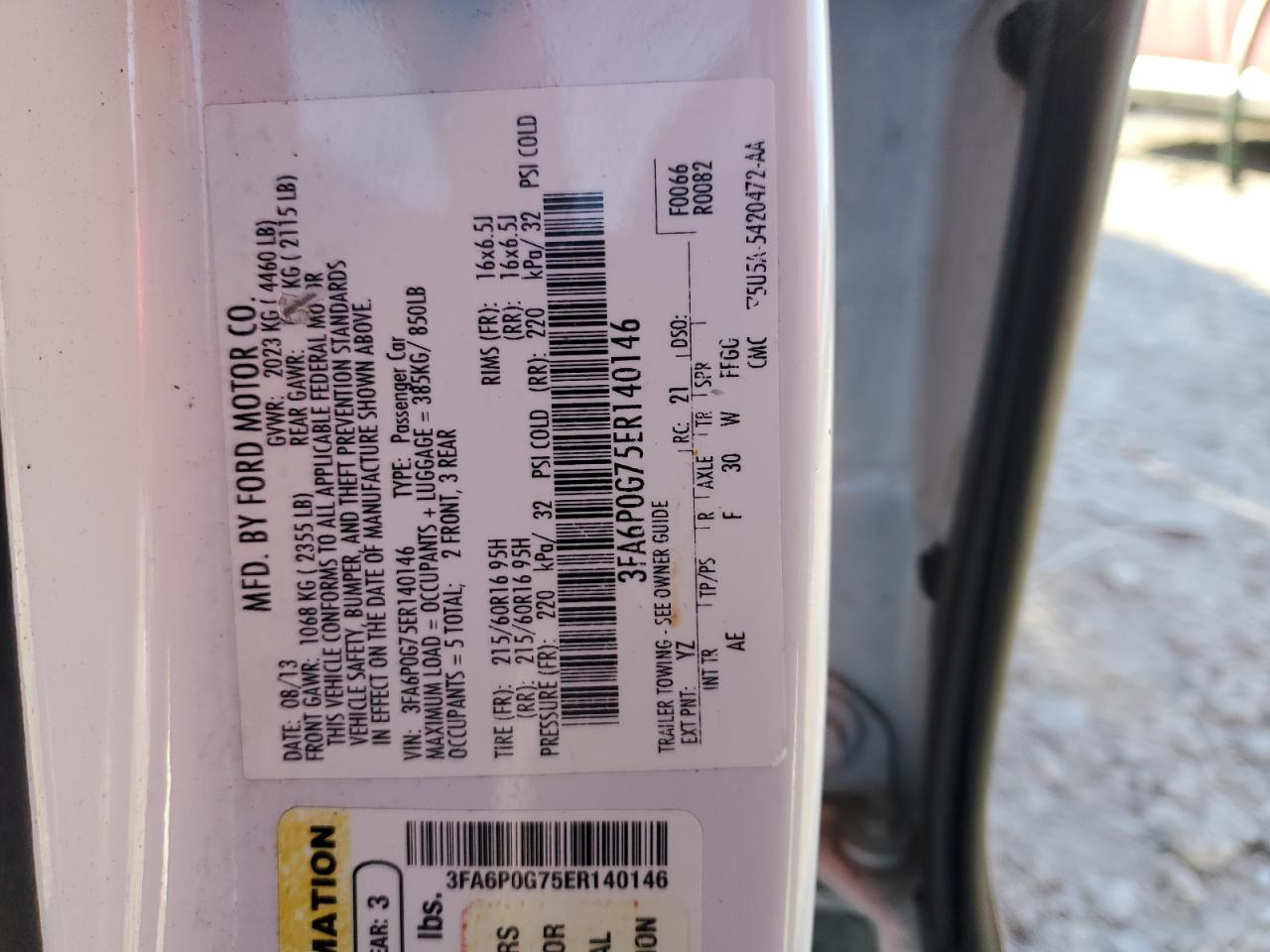 2014 Ford Fusion - Image 13