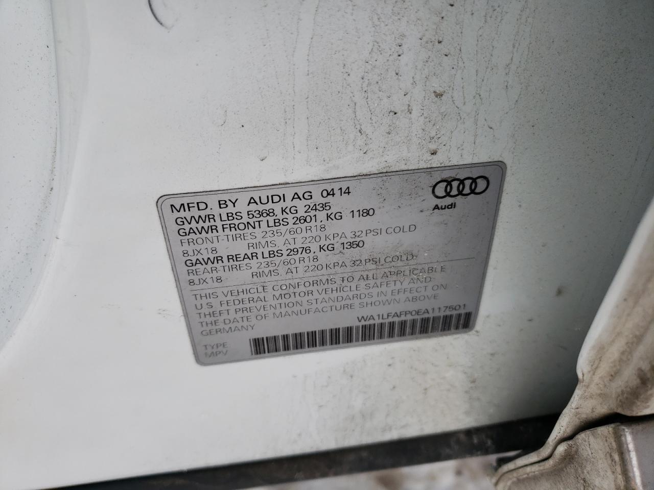 2014 Audi Q5 - Image 12