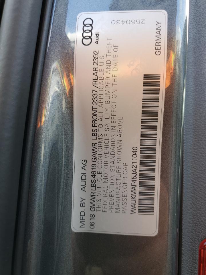 2018 Audi A4 - Image 12
