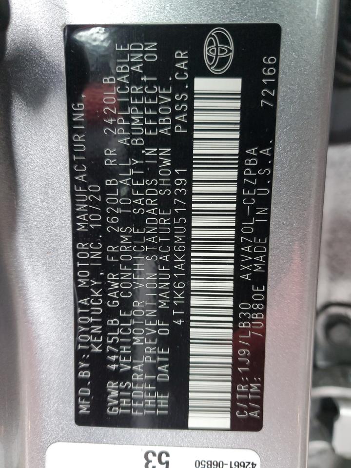 2021 Toyota Camry - Image 14