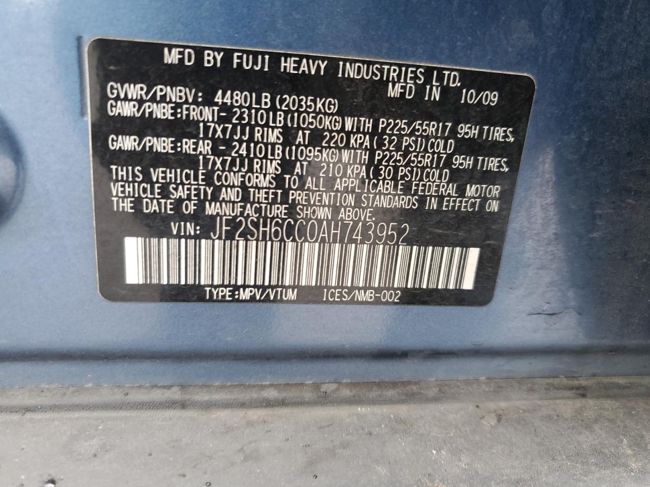 2010 Subaru Forester - Image 14