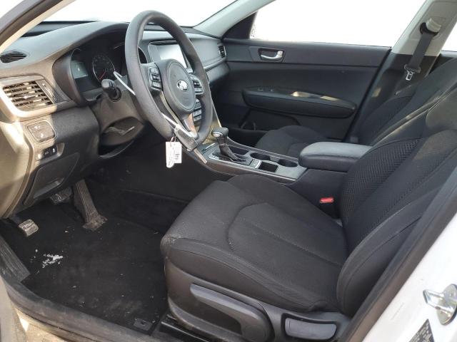  KIA OPTIMA 2018 White